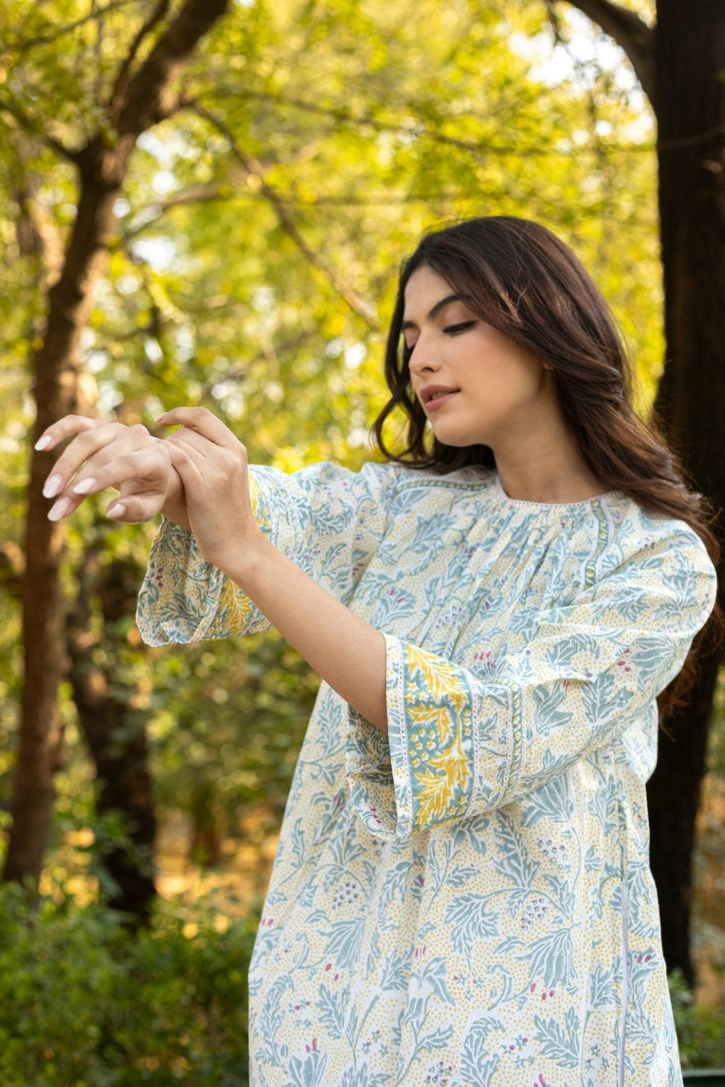 AELIA COTTON  KURTA ONLY