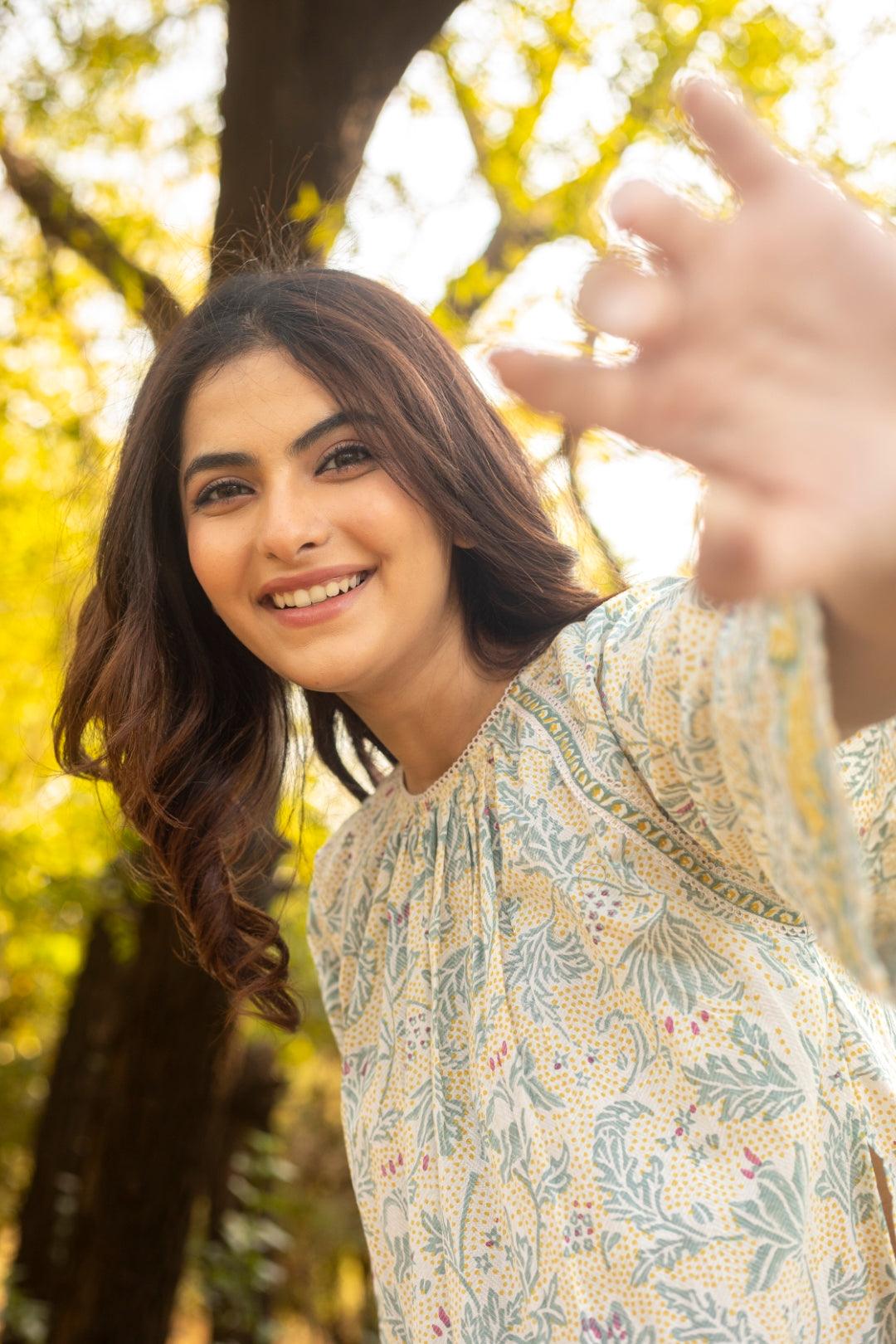 AELIA COTTON  KURTA ONLY