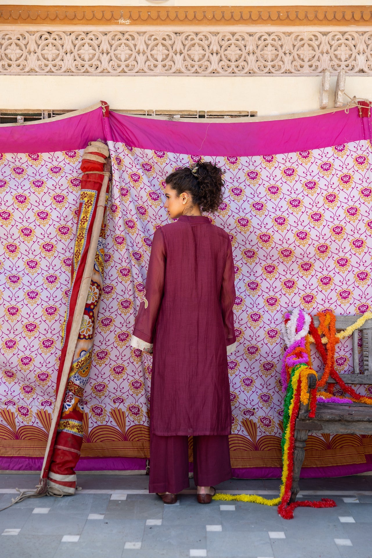 ANYA CHANDERI KURTA