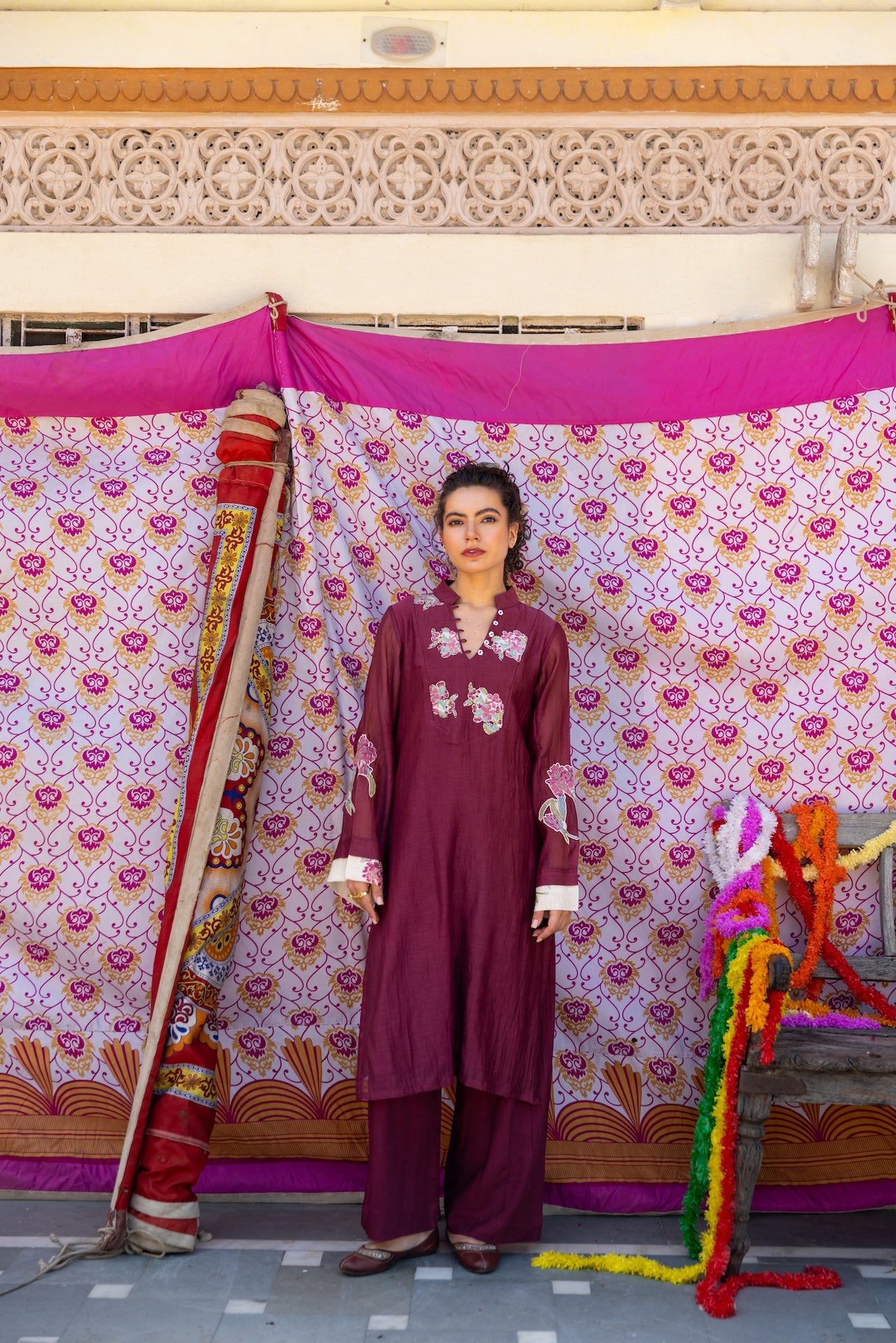 ANYA CHANDERI KURTA