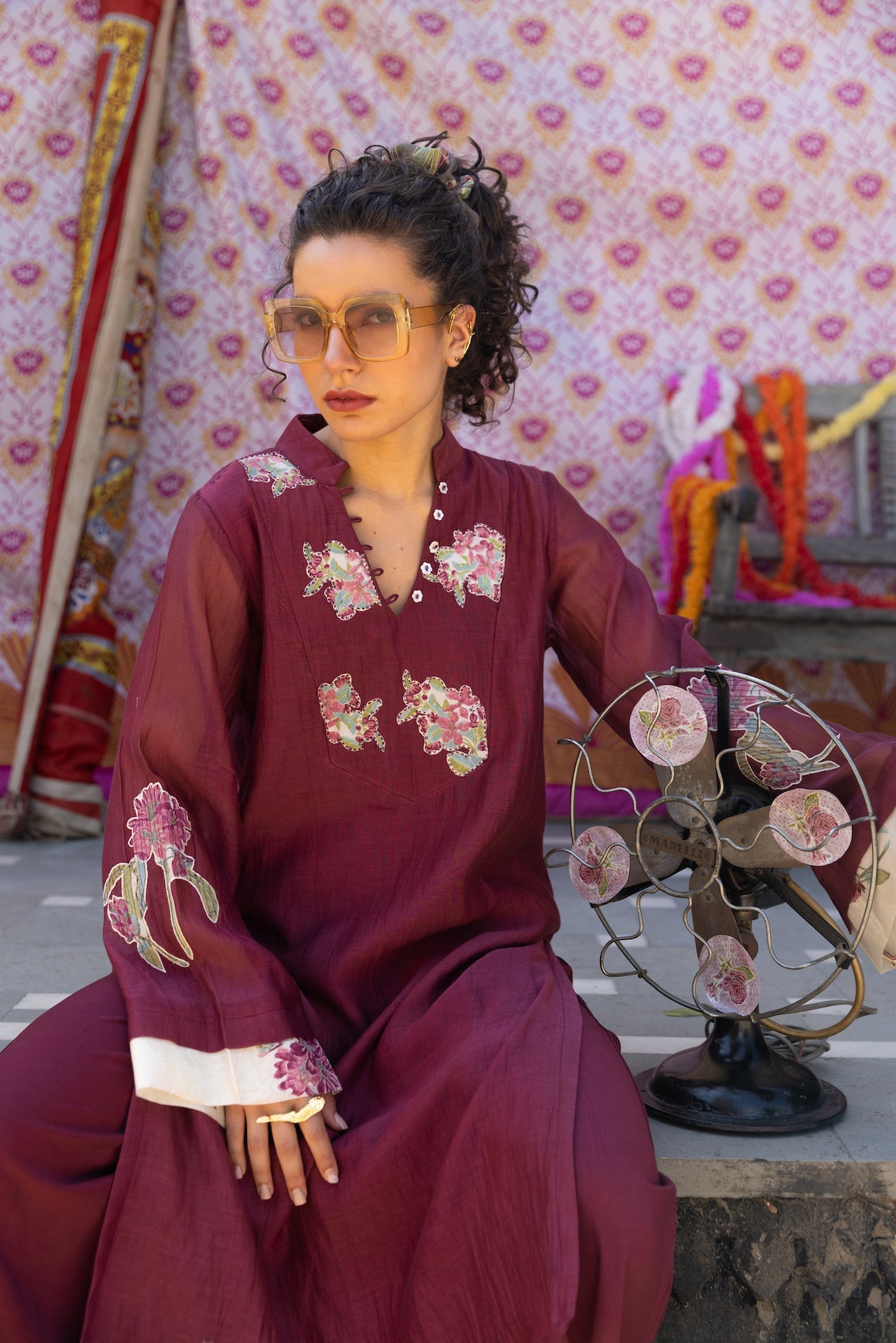 ANYA CHANDERI KURTA